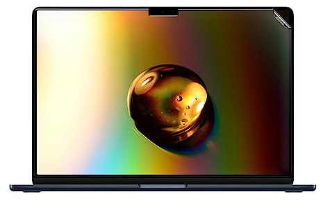 kwmobile Pellicola Protettiva per Display Compatibile con Apple MacBook Air 15 2023 M2 (A2941) - Pellicola Screen Cover Opaca antiriflesso con Effetto Anti-Impronte
