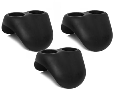Wave Spa Hot Tub Drinks Holder Bundle | The Ultimate Spa Accessory for Convenience & Comfort | 3 Drinks Holders | Black