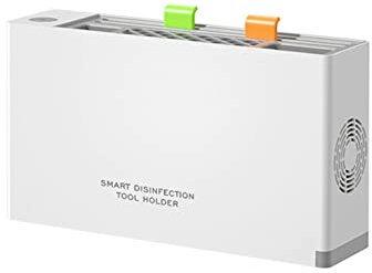 Flisdtry Smart UV Disinfettante Bacchette Coltello Disinfettante Supporto di Stoccaggio con Due Taglieri Cucina -A