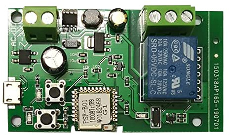 Keppy eWeLink DC5 V 12 V 24 V 32 V WiFi Interruttore senza fili Modulo relè wireless Moduli di automazione domestica intelligente App per telefono, interruttore timer di controllo