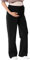 Pantalon pour femme enceinte - Stretch - Couleur unie - Confortable - Pour les loisirs - Vetement Grossesse Mode de maternité - Haut pour femme enceinte - Vêtement d'été, Pantalon 02 Marine, XXXL