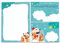 Briefpapier-Set Briefblock mit Umschlag für Mädchen Jungen Kindermotiv Katze und Hund Briefbögenblock liniert (Block A5 mit 25 Blätter + 15 Umschläge)