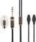 Cable de audio de repuesto compatible con auriculares Sennheiser HD650 HD600 HD580 HD660S HD660S2 HD58X HD6XX 7N OCC, cable chapado en plata, carcasa de madera de nogal, adaptador de 3,5 mm/6,35 mm