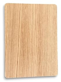 ECOBOX Tapis de Souris en Bois véritable Chêne Made in France 265 x 190 mm