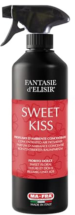 MAFRA - Fantasie d’Elisir Sweet Kiss, Formato 100ml, Profumatore Ambiente e Auto, Fragranza Fiorita Dolce Romantica