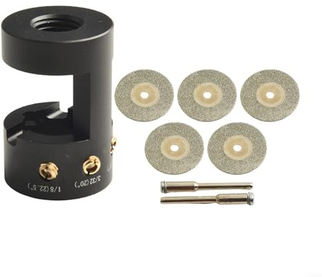 Elektrodenschleifer, 4 Cut-Off Slot Aluminium Sharpener Tool, WIG Schweißen Elektrode Schärfen Hilfswerkzeuge für Schweißen