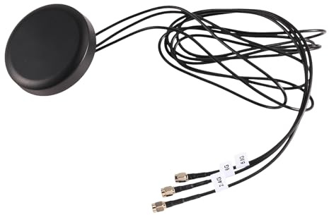 CTRLZS Triple Band 2.4/5.8/6 GHz WiFi Network Amplifier Ultra Low Profile Indoor/Outdoor Omni Directional MIMO WiFi Antenna
