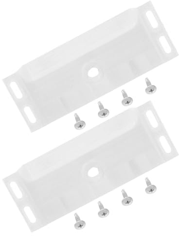 CALLARON Bandeja de Drenaje para Aire Acondicionado Exterior, Decoracion Verano, Plástico Blanco y Gestión de Agua para Uso en Casa, 2 Sets