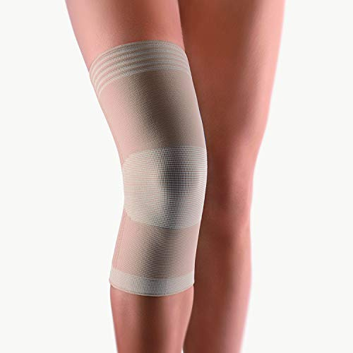 bort 054400 small haut Zweizug Kniestütze Bandage zur leichten Stabilisierung, small, beige