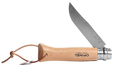 Opinel Couteau de Randonnée Inox Adventure, Marron, S