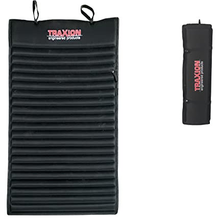 Traxion 1-500 VersaMat Allzweckmatte aus hochdichtem Schaumstoff, aufrollbar, Schwarz