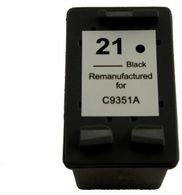 1 Druckerpatrone Tinte für HP Deskjet 3910 Officejet 4311 4314 PSC 1400 Serie ersetzt HP21 C9351AE
