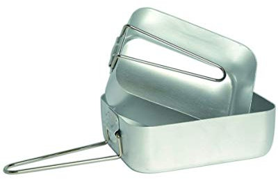 Miltec Topfset, Aluminium, Erwachsene, Unisex, Grau, Einheitsgröße