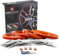 Rimsavers FELGENSCHUTZ & STYLING Felgenschutzring Alu Felgen Ringe Felgenrandaufkleber Felgenstyling Rim Protector Guard Ringz Rimblades (Orange)