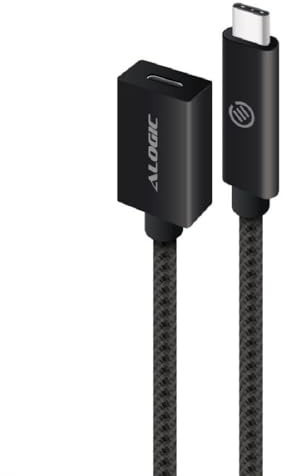 ALOGIC MU31CC-EXT-050BLK USB Kabel 0,5 m USB 3.2 Gen 2 (3.1 Gen 2) USB C Schwarz