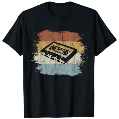 Retro Style Oldschool Tape Kassette Vintage Mixtape T-Shirt