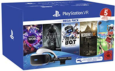 PlayStation 4 Virtual Reality Megapack - Edition 2 (inkl. Skyrim, Astro Bot Rescue Mission, VR Worlds, Resident Evil: Biohazard, Everybody´s Golf)