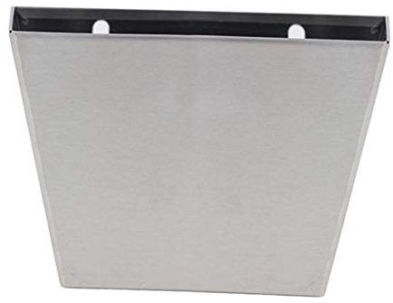 Perfeclan Edelstahl Flaschenverschluss-Fänger mit Flaschenöffner – Wandmontage-Box für Kronkorken– Praktischer Bar-Zubehör & Deko – Inkl. 2 Schrauben – Silber,140x65x95mm