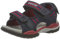Geox Garçon J Borealis Boy D Sandales, Navy/Red, 31 EU