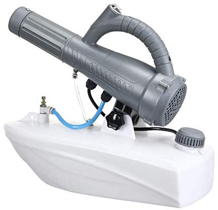 GMtes Pulverizador eléctrico ULV de nebulización en frío, 5L máquina nebulizadora atomizador de desinfección de Capacidad ultrabaja Adecuado para escuelas de jardinería Interiores y Exteriores