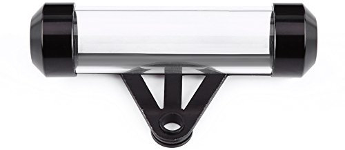 Motorcycle Tax Disc Holder - Universal Motorbike Secure Tax Disc Tube Cylindrical Holder Frame Waterproof for Motorcycles(Black)