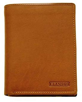 Branco, Herrengeldbörse, 8976 Basic, Geldbörse, Cognac (4)