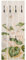 Bilderwelten Wandgarderobe Holz Anna Maria Sibylla Merian Weiße Veilchen Haken schwarz 100 x 40cm