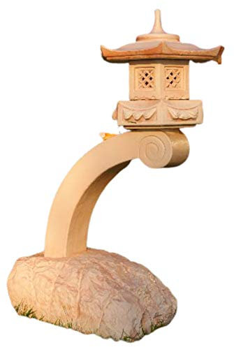 Generisch Cadekor. Capri Lampe Pagode 550671 (Nero)