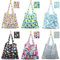XonyiCos 6 Pcs Reusable Grocery Bag, Foldable Eco-Friendly Shopping Bags, Lightweight Washable Ripstop Nylon Large Tote Bag (Lovely Animals)