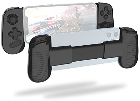 TUDIA Easy Snap On Hard Case Compatible with Backbone One Gaming Controller [for iOS Version Only], Snug Fit Protective Tough Case Anti-Scratch Extra Grip Cover [CASE ONLY] - (Black)