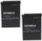 EXTENSILO 2X Akku kompatibel mit Nikon CoolPix S9600, S9900, S9400, S9500, S9700 Kamera (1000mAh, 3,7V, Li-Ion)