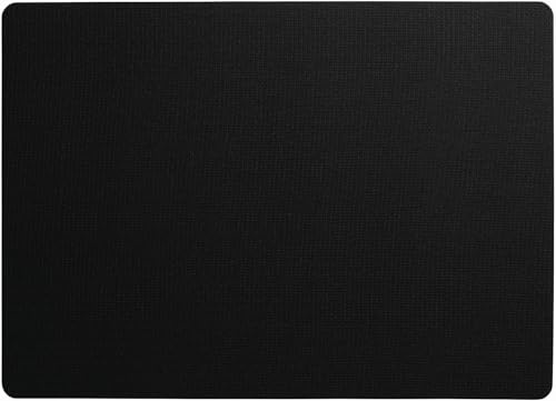 ASA Selection sisal Optic Tischset Kuro, Platzmatte, Platzdeckchen, Untersetzer, PVC, Schwarz Matt, 78607420
