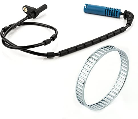 LST ABS-Sensor und ABS-Ring Set hinten Drehzahlgeber 48 Löcher kompatibel mit BMW X3 E83 2003-2011