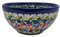 BLUESTAMP Klassische Bunzlauer Keramik Handbemalte schüssel Ø16 cm, 650 ml, M-16-008