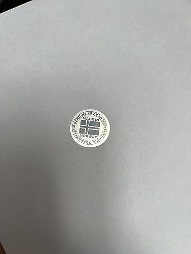 Hologramm-Etiketten, Made in Norway manipulationssicher, Original-Sicherheitsaufkleber, holografischer Aufkleber (100)