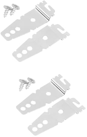 Hemobllo 4pcs Dishwasher Mounting Bracket Clips Bracket for Dishwasher Installation Kitchen Sink Accessories Mounting Plate Kit