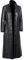 Apparel Eagle Women’s Long Coat, Real Sheepskin Leather Trench Coat, Black stylish parka, Duster overcoat. (UK, Alpha, XL, Regular, Regular, BLACK-AE-858)