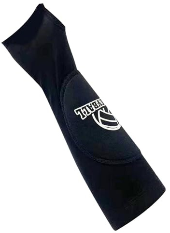 JISADER 2 Stück Volleyball-Arm-Ärmel-Handschuhe, Trainings-Ärmel-Handschuhe, Armstützen-Protektoren, Schwarz