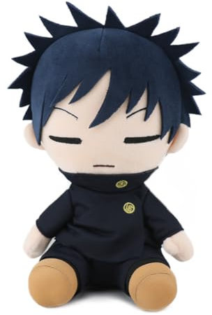 Jilijia Anime Role Gojo Satoru/Itadori Yuji/Fushiguro Megumi/Inumaki Toge Soft Figur Cushion weiches gefülltes Kissen Ornamente Heimdekoration Couch Sofa Pillow Kissen