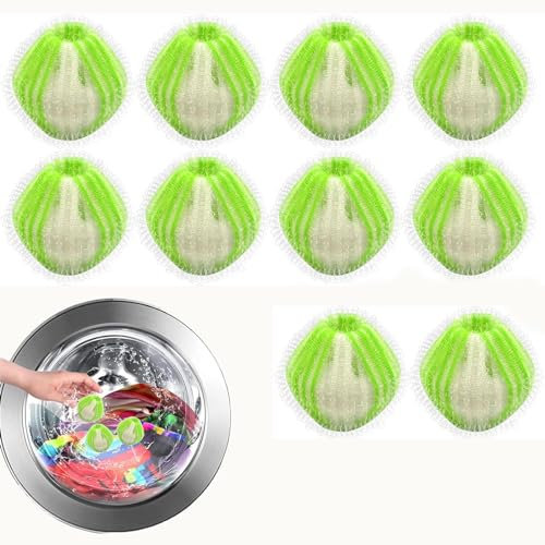 Pet Hair Remover Washing Machine, 10 Pieces Lint Balls for The Washing Machine, Reusable Washing Machine Hair Catcher, Dog Hair Remover Laundry Ball for The Washing Machine And Tumble Dryer