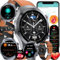 2024 ECG Reloj Inteligente Con Bluetooth Llamadas Smartwatch Con Ritmo Cardíaco, Oxígeno En Sangre, Ácido Úrico Lípidos En Sangre, Resistente Al Agua,Pulsómetro