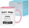 Tassen für Bonus Mama mit Du hast mein Leben erhellt – Geschenk zum Muttertag, Geburtstagsgeschenk, Kaffeetasse to go, Geschenk für Frauen, Erntedankfest, Weihnachten, 330ml