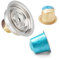 Vertuoline réutilisable convertit pour NS Pod Vertuo Pop Next Adaptateur en capsules de café Accessoires Barista (150 ml)