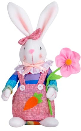 BIGULA Frühlingsfigur für Partydekorationen, Kinder, Urlaub, farbenfroher Akzent für Fensterbank-Regal