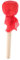 Abaodam Gong Stick Kit Klarinette Portable Drumsticks Drumstick Sticks Instrument Drum Sticks Kit Trompete Desktop Duster Special Nozzle Instrument Piano Desktop Frame Bass Drum Sticks Cloth