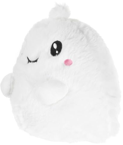 Abaodam Zeug Geist Lustige Halloween-Puppe Geisterpuppe Gespenst Gefüllt Ausgestopfte Geisterpuppe Kuscheltier Bequeme Geisterpuppe Ausgestopfter Geist Plüsch Weiß