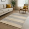 MY-RUG Juteteppich Earth Weave 90x60 cm | handgewebt aus 100% Jute im Boho-Stil | für Wohnzimmer Schlafzimmer |Sisalteppich, Naturteppich | Naturfarben beige grau in Sisaloptik | Bast Teppich