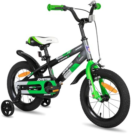 JOYSTAR New Berry 12/14/16/20 inch children's bike for boys and girls aged 2 to 11 years, children's bike with training wheels and basket