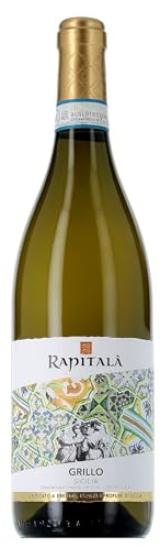 Rapitalà Grillo Sicilia DOC - Vino Bianco Fermo, 750 ml
