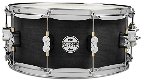 Pacific Drums Concept Series Ahorn-Snare, 14 x 6,5, Black Wax
